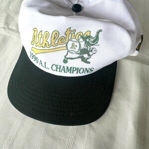 Oakland Athletics 1990 American League Champions Vintage New Era Snapback Hat